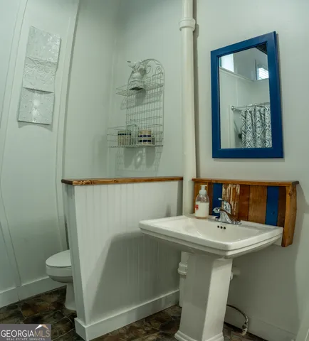 a view of front door of house