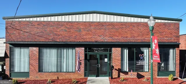 a view of a livingroom with furniture and a potted plant