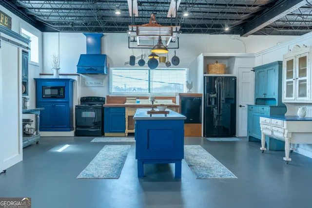 a bathroom with a shower and a toilet