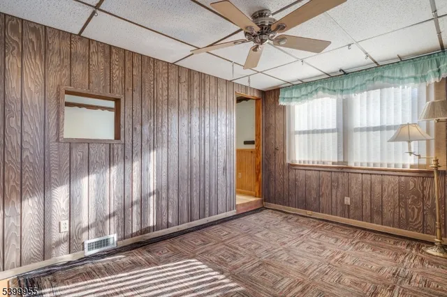 a view of a livingroom with a staircase