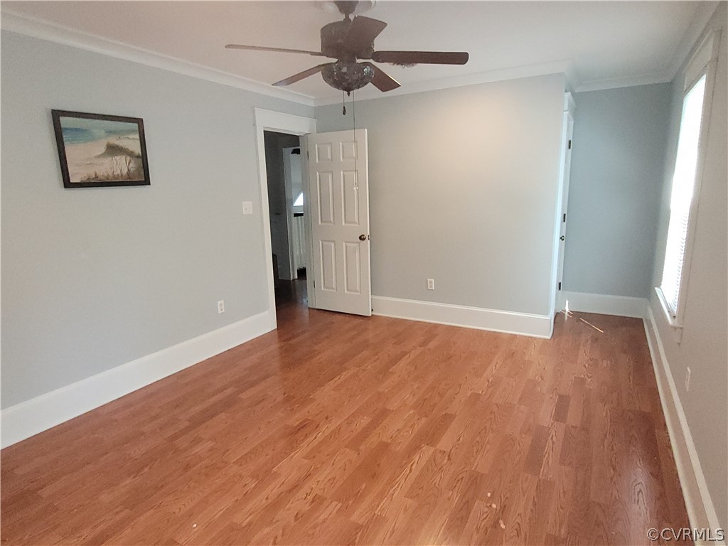 13803 Sunrise Bluff Road Midlothian, VA 23112 - Photo 26 of 42 wooden floor in an empty room with a window