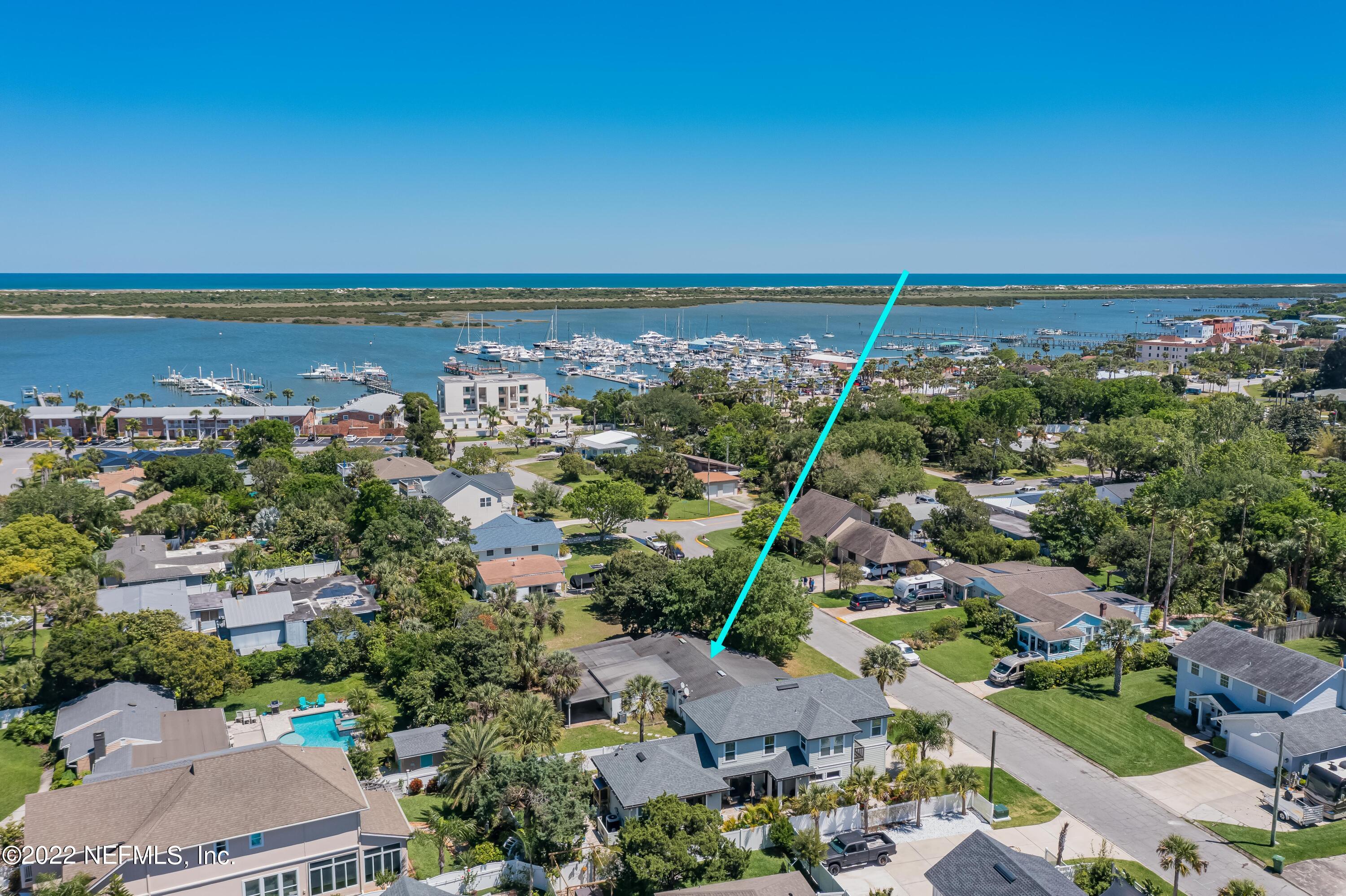 306 Ribault Street St. Augustine, FL 32080 - Photo 29 of 31 an aerial view of multiple house