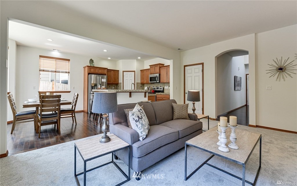 23007 42nd Drive Southeast Bothell, WA 98021 - Photo 8 of 29 a living room with furniture kitchen view and a table