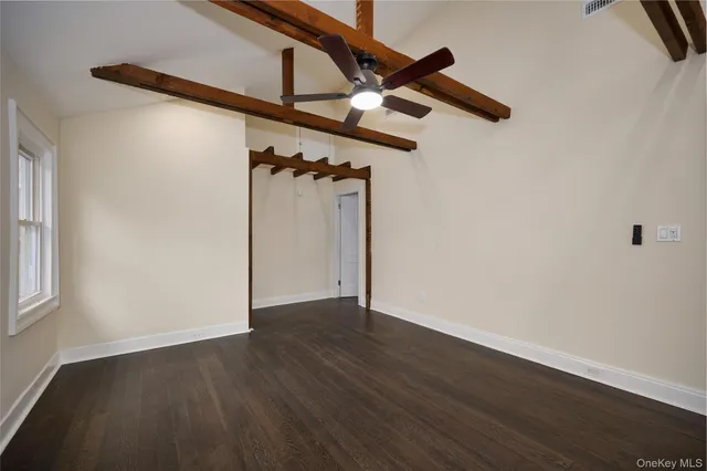 wooden floor in an empty room