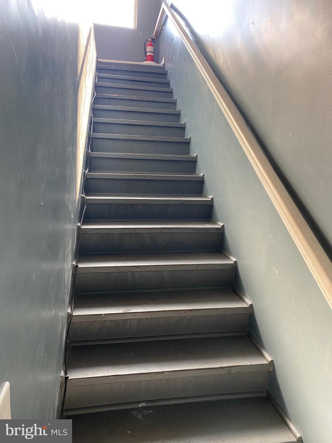 333 H Street Northeast, Unit 3 Washington, DC 20002 - Photo 13 of 17 Private stairs to roof deck