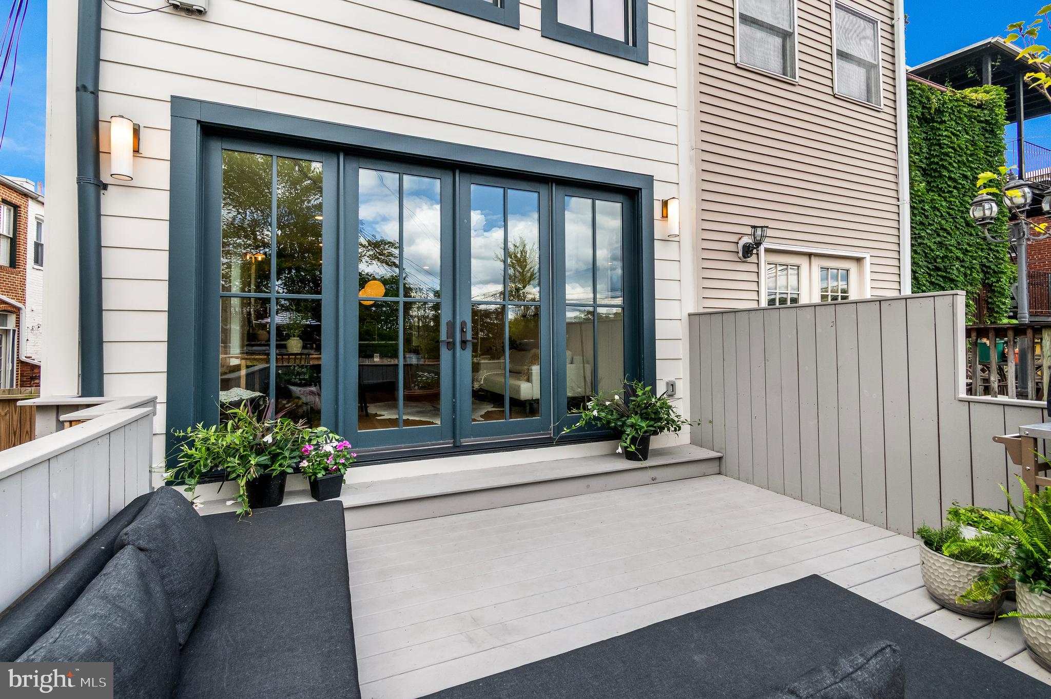 326 D Street Northeast Washington, DC 20002 - Photo 20 of 53 a front view of a house with a porch