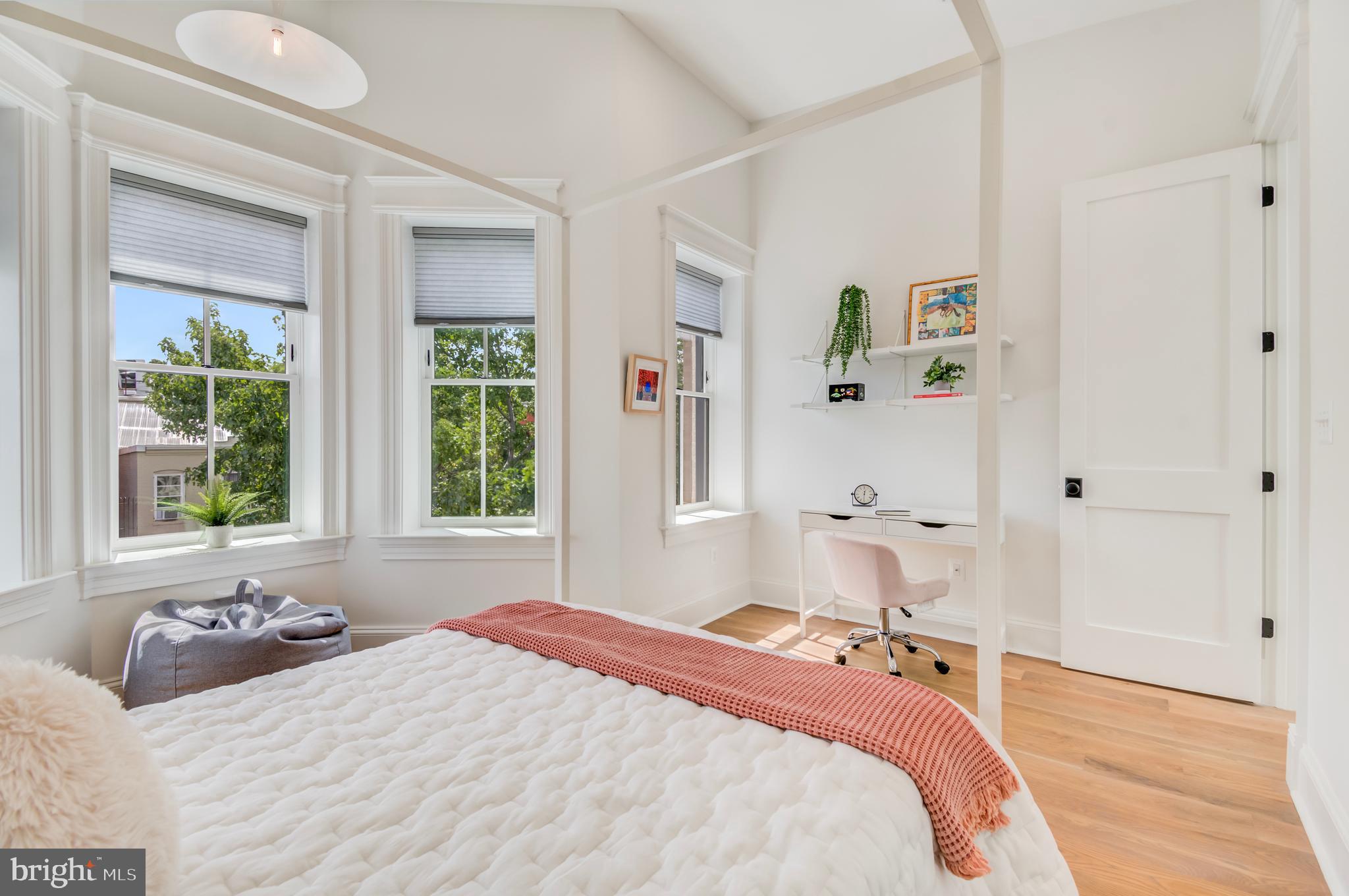 326 D Street Northeast Washington, DC 20002 - Photo 34 of 53 a bedroom with a bed and a window