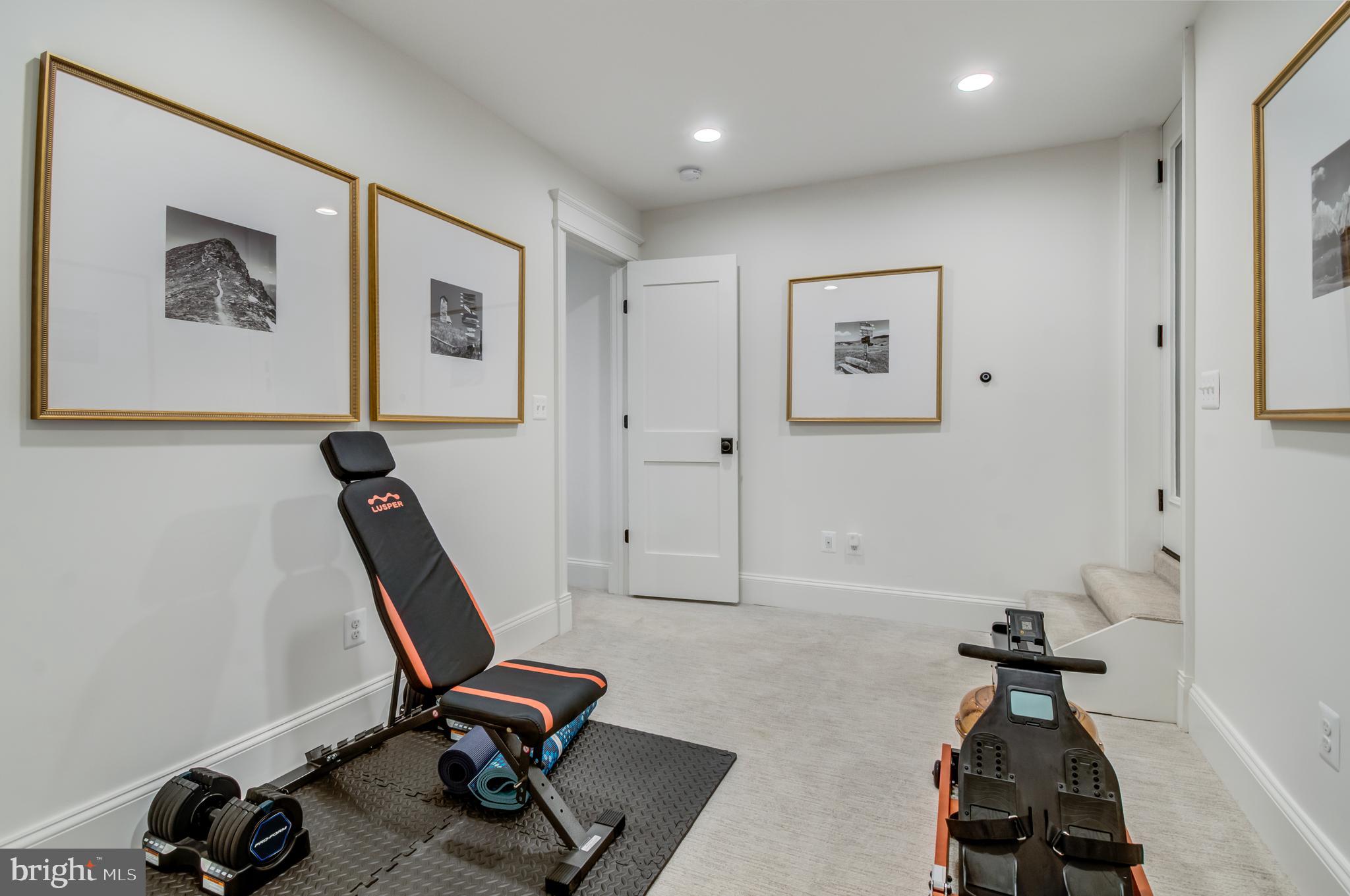 326 D Street Northeast Washington, DC 20002 - Photo 45 of 53 a view of a room with gym equipment