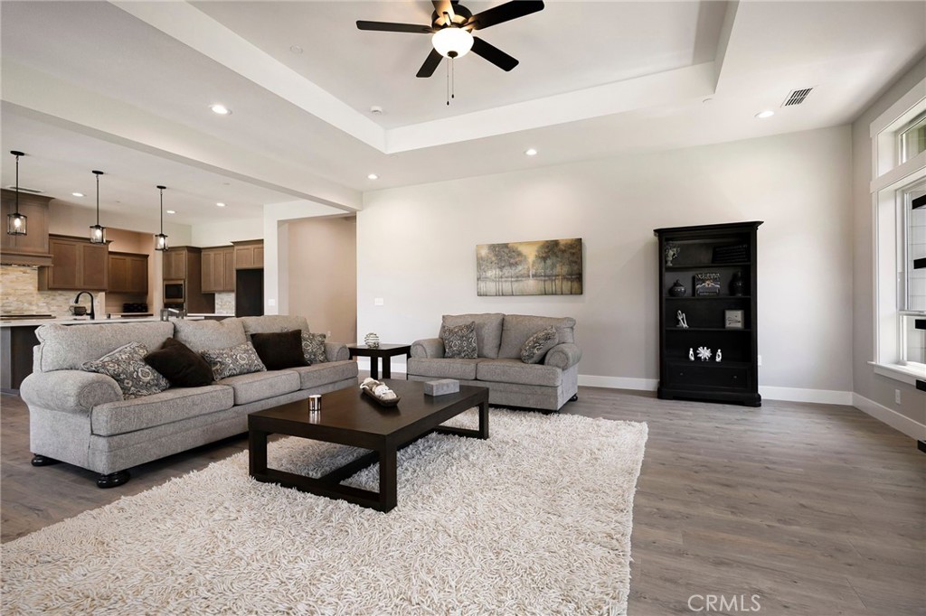 3 Haystack Court Chico, CA 95973 - Photo 18 of 75 a living room with furniture and wooden floor