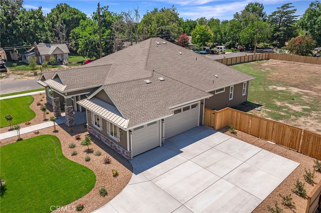 3 Haystack Court Chico, CA 95973 - Photo 58 of 75 an aerial view of a house with a yard