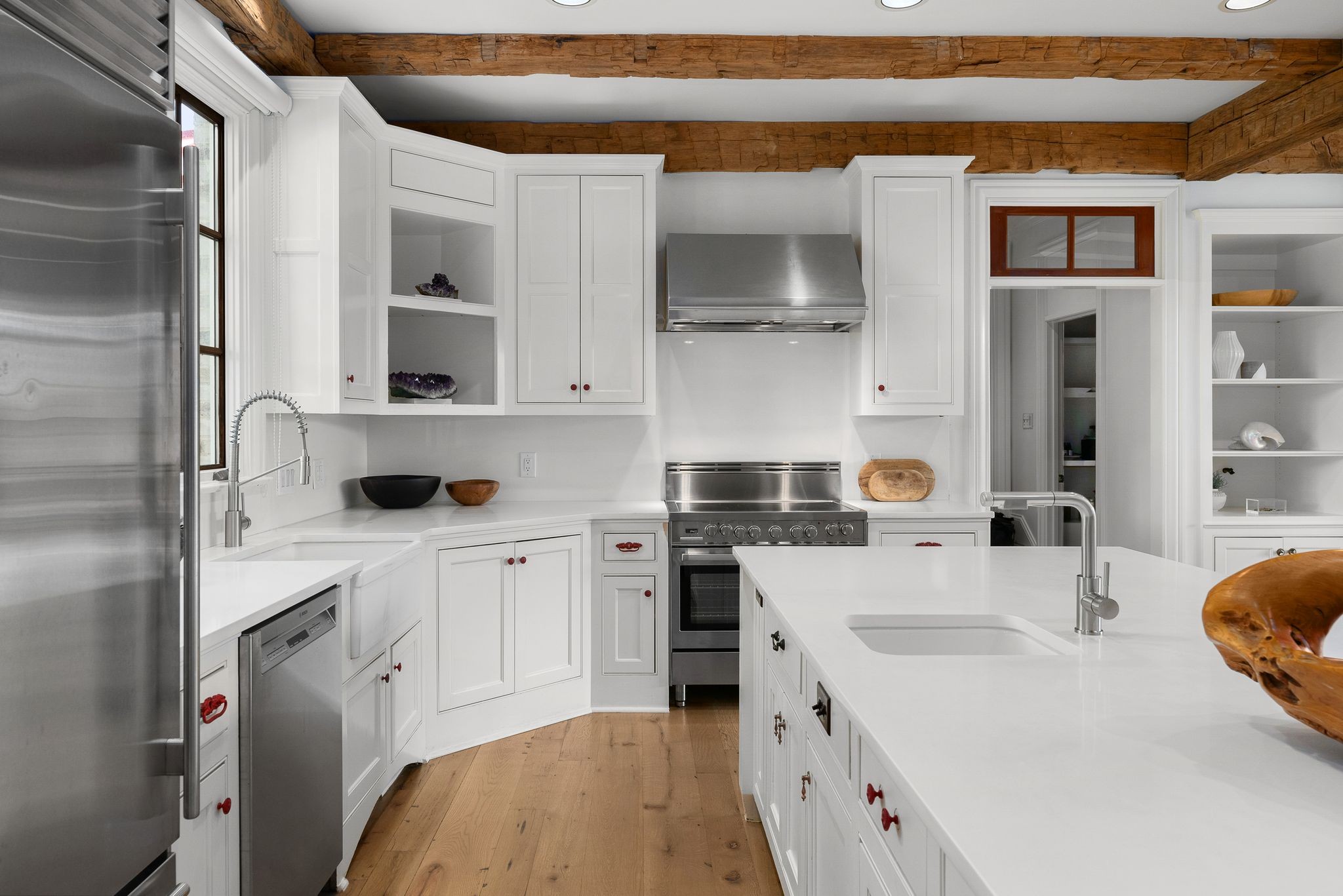 222 Arrowhead Road Franklin, TN 37069 - Photo 11 of 55 a kitchen with stainless steel appliances a stove a sink and a refrigerator