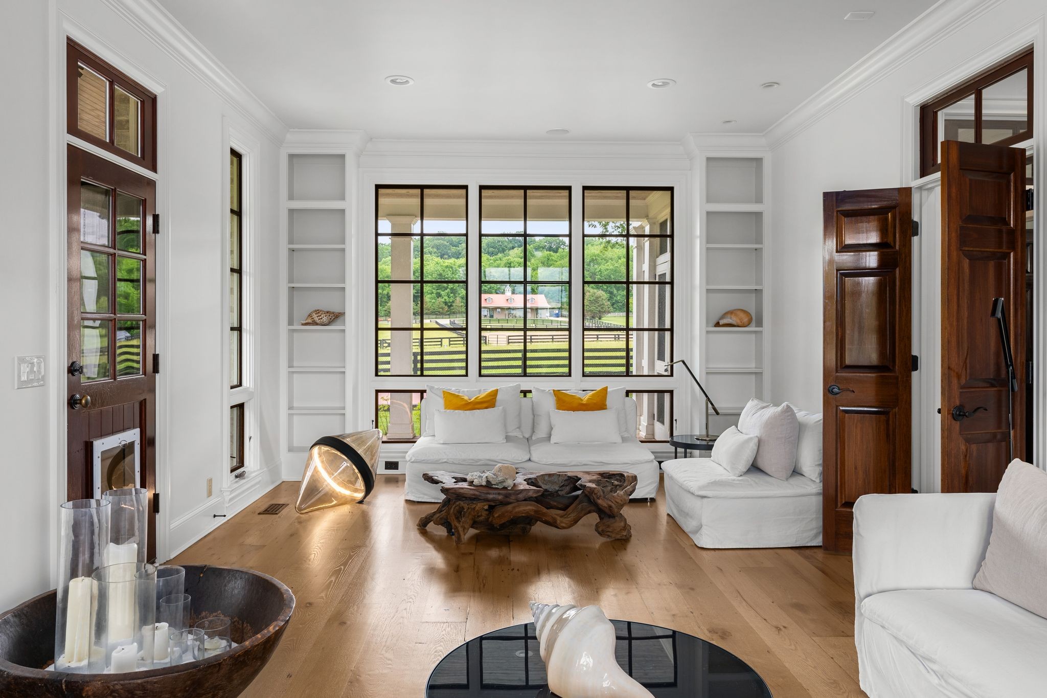 222 Arrowhead Road Franklin, TN 37069 - Photo 22 of 55 a living room with furniture and a large window