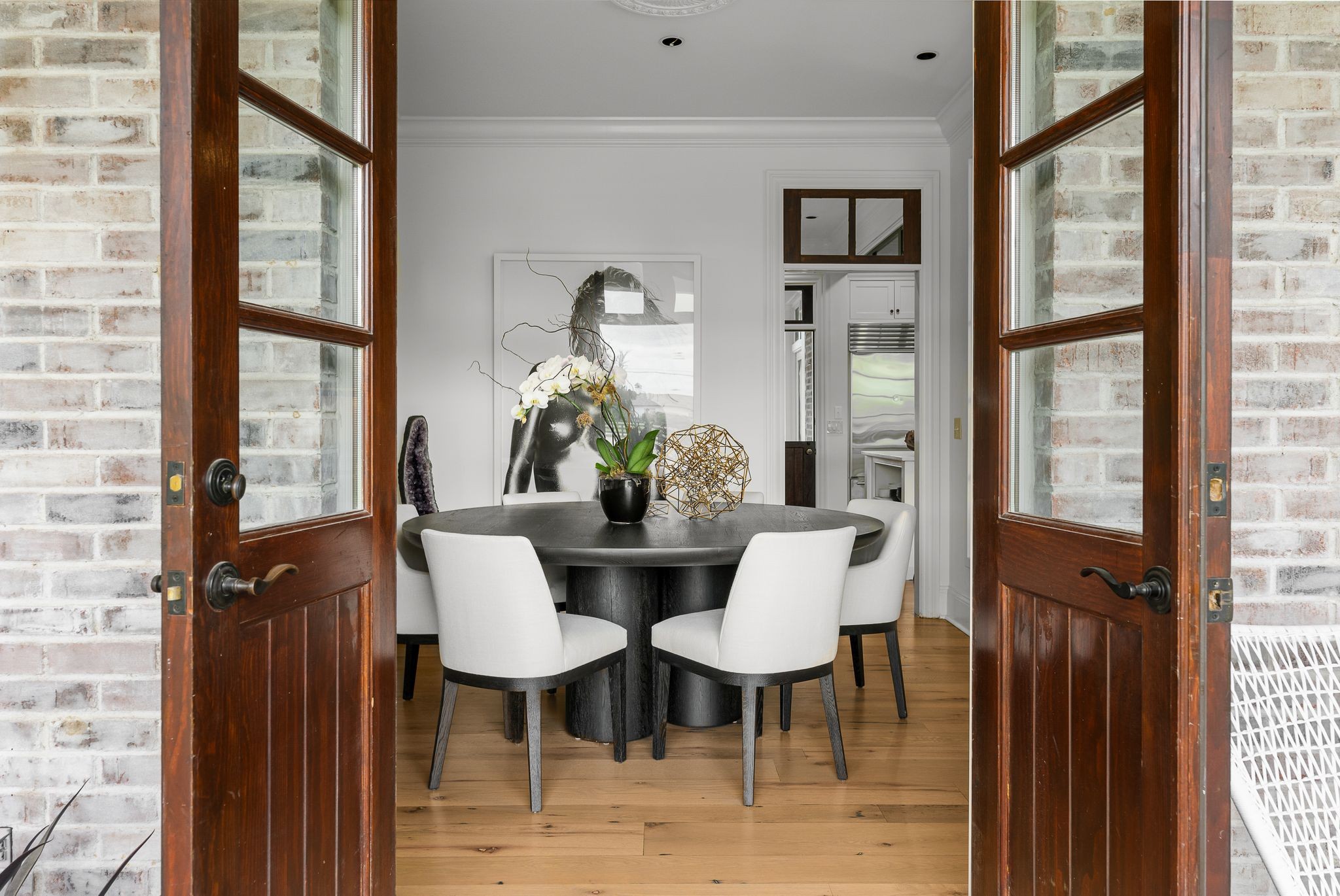 222 Arrowhead Road Franklin, TN 37069 - Photo 7 of 55 a view of a dining room with furniture window and outside view