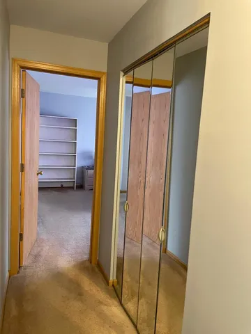 a view of walk in closet