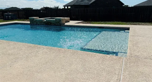 a backyard of a house