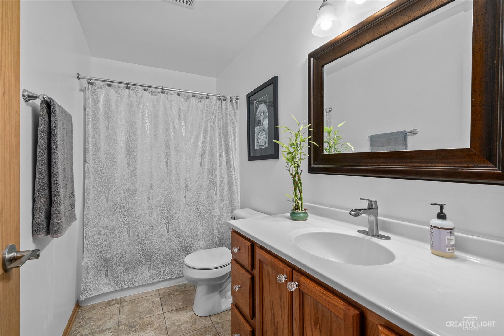662 South Peace Road Sycamore, IL 60178 - Photo 8 of 17 a bathroom with a granite countertop sink toilet and shower