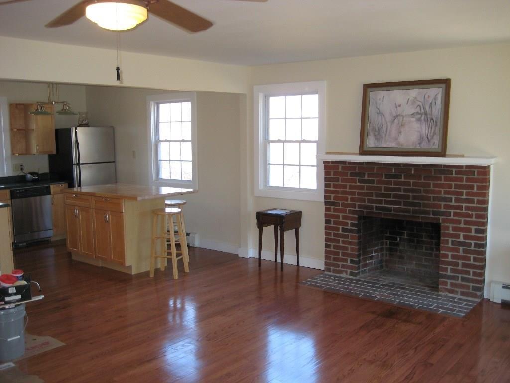 291 North Bath Road Bath, ME 04530 - Photo 8 of 34 Livingroom Kitchen area all new wood...