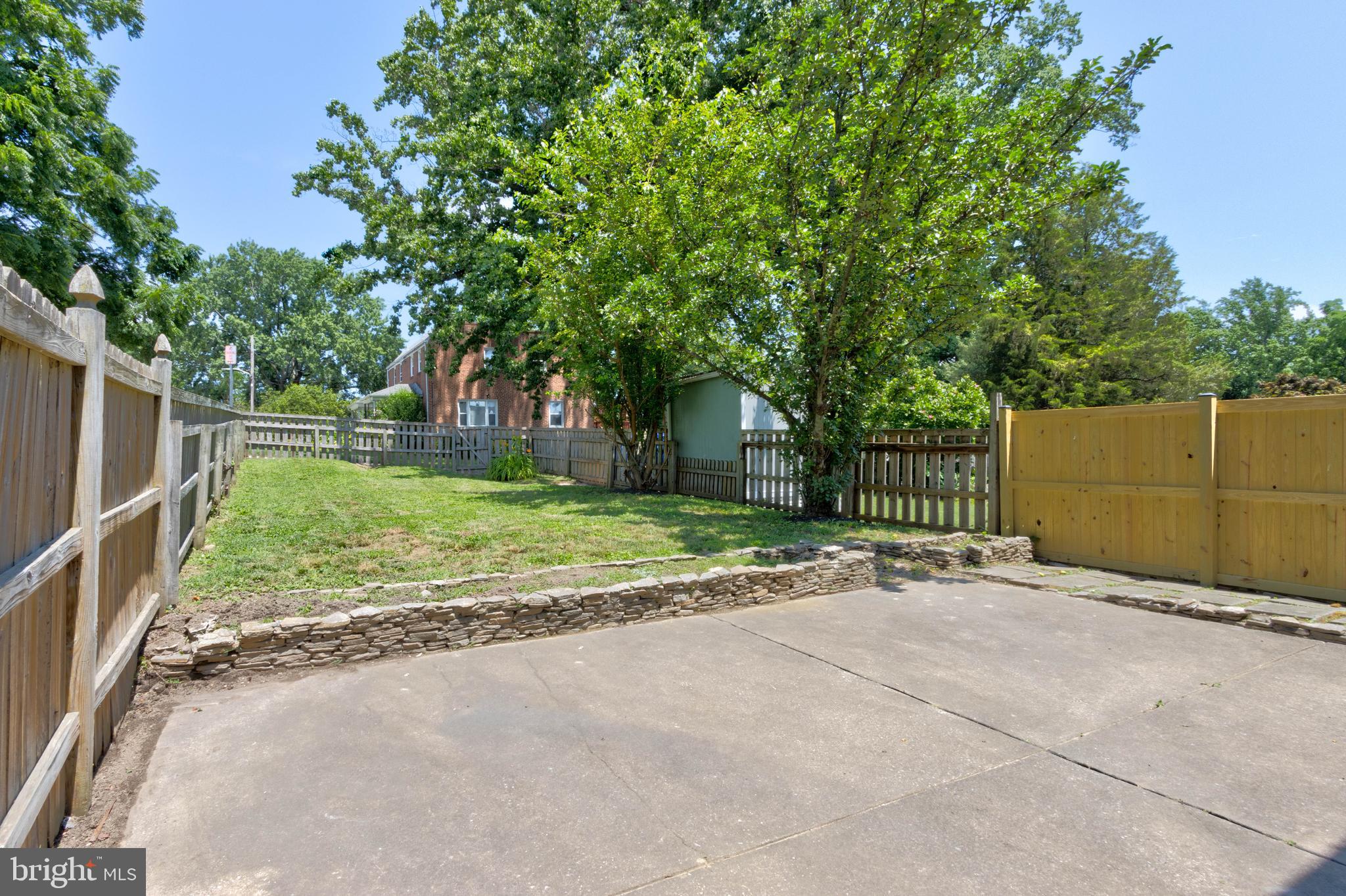 523 Academy Road Catonsville, MD 21228 - Photo 24 of 26 a view of a backyard with green space