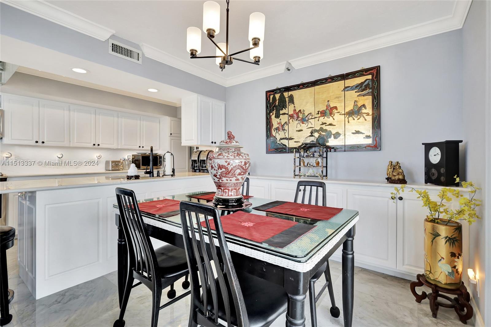 5380 North Ocean Drive, Unit 22J Riviera Beach, FL 33404 - Photo 28 of 83 a view of a dining room with furniture