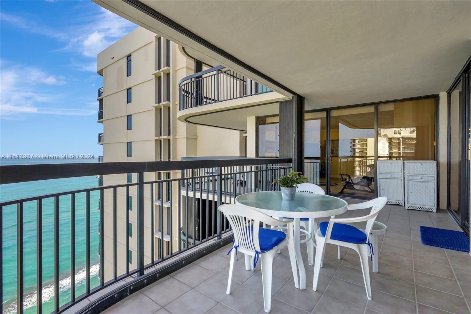 5380 North Ocean Drive, Unit 22J Riviera Beach, FL 33404 - Photo 49 of 83 a dining room with furniture window and outdoor view