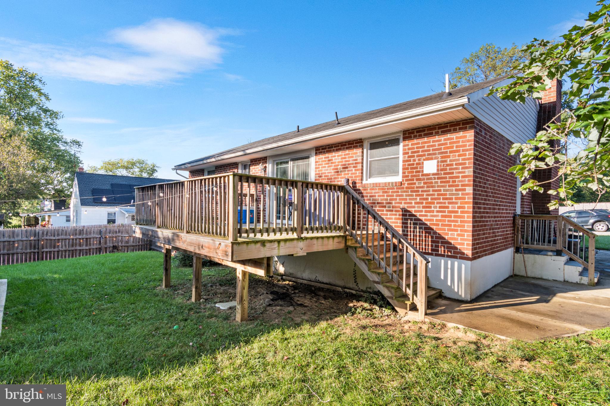 5219 West North Avenue Baltimore, MD 21207 - Photo 28 of 34 Charming brick home with inviting deck.