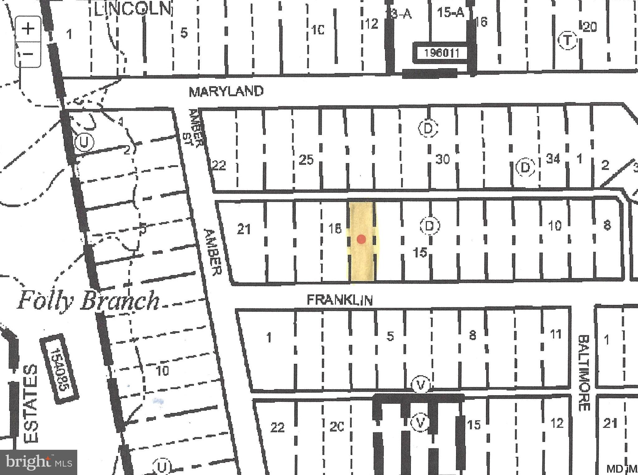 Franklin Street Lanham, MD 20706 - Photo 3 of 4 Lot layout
