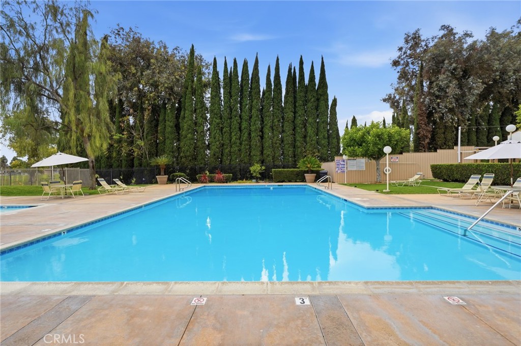 259 Scenic Way Brea, CA 92821 - Photo 54 of 62 a view of a swimming pool with a patio