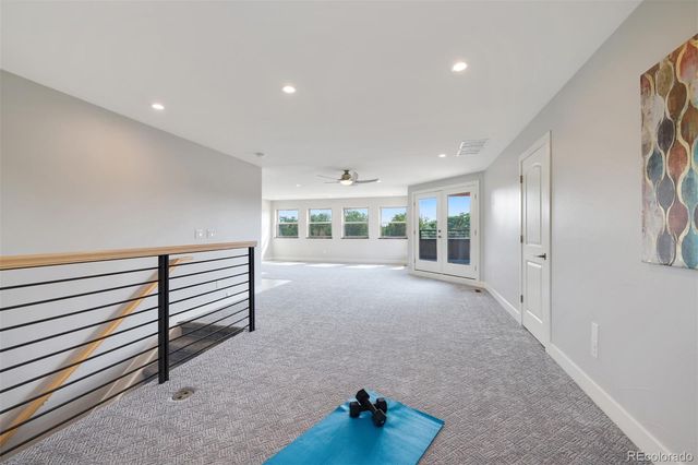 a view of livingroom with hardwood