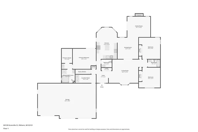 $749,000 | N5139 Granville Court, Sugar Creek, WI 53121