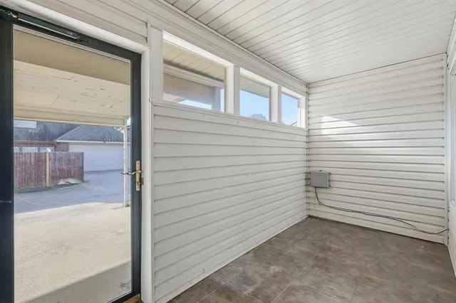 a view of a small space