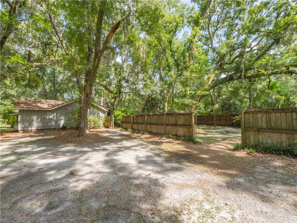 111 Seminole Road Brunswick, GA 31525 - Photo 26 of 35 Side view of the home and lawn