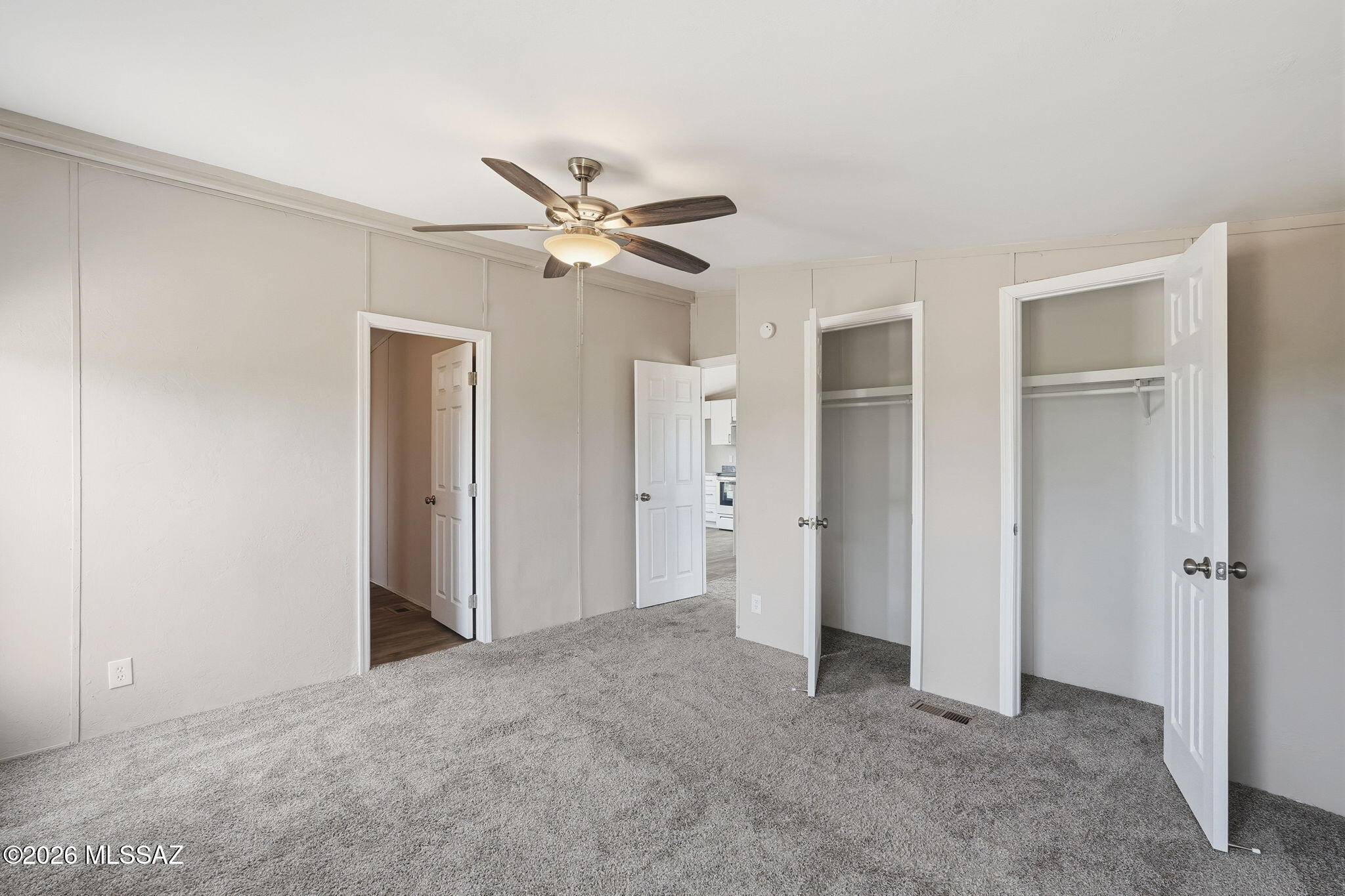 8690 South Marstellar Road Tucson, AZ 85736 - Photo 6 of 51 Primary bedroom with 2 closets!
