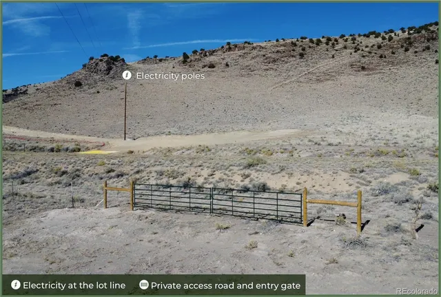 a view of a street with a play ground