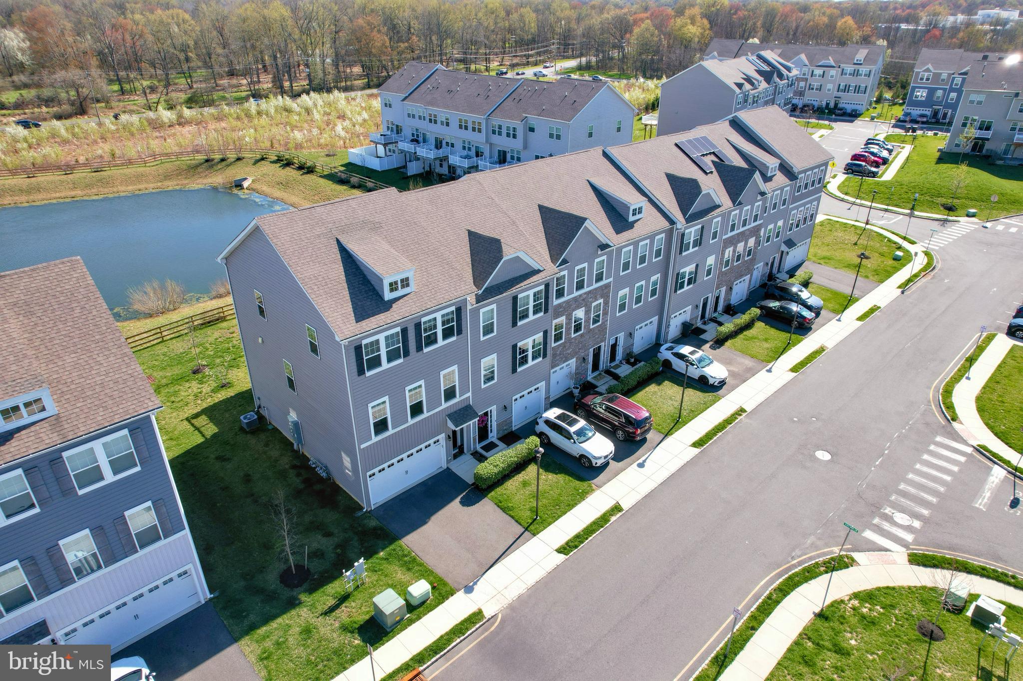 15 Turin Way Mount Laurel, NJ 08054 - Photo 31 of 36 an aerial view of a house with a swimming pool outdoor seating and yard