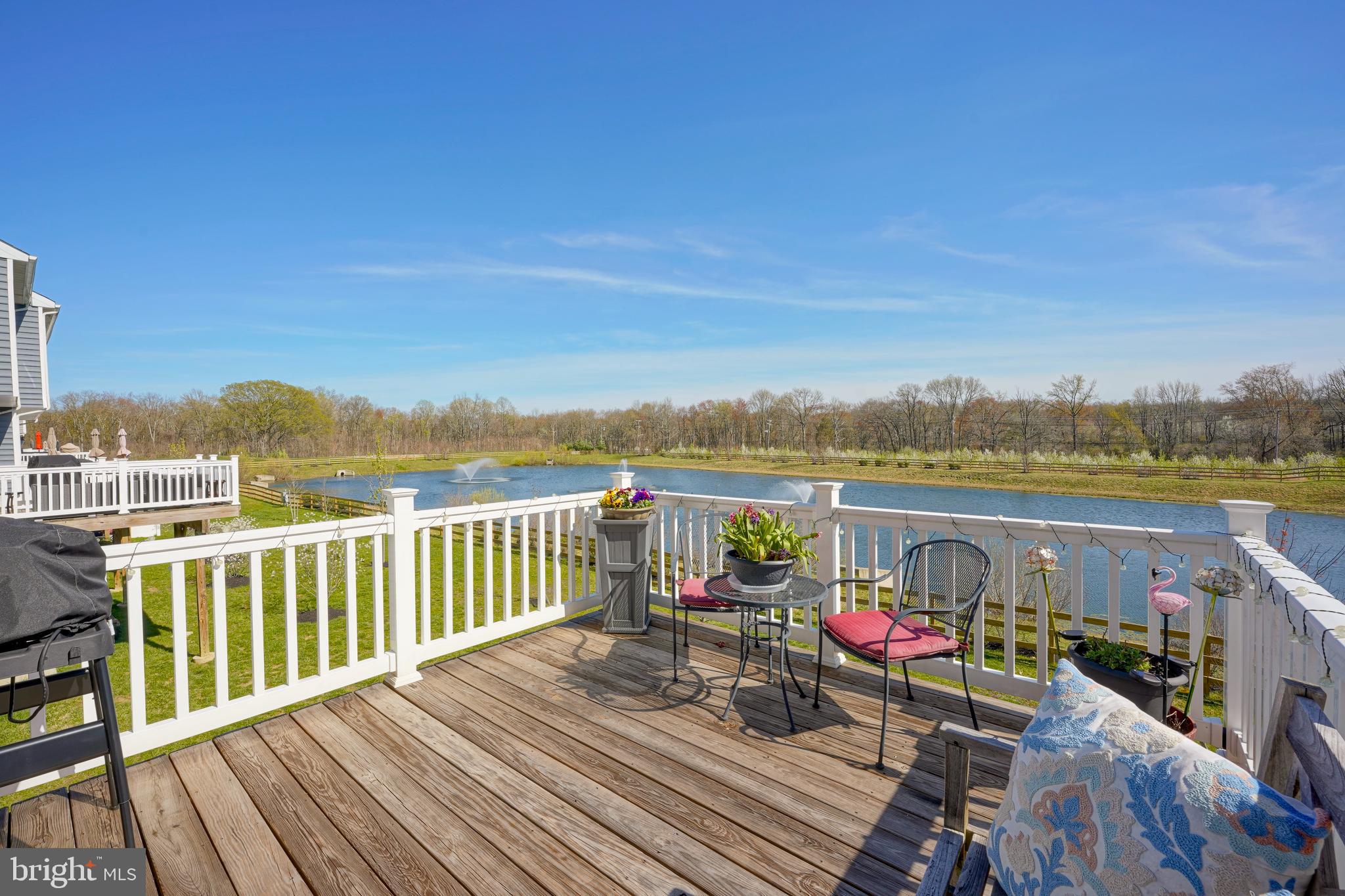 15 Turin Way Mount Laurel, NJ 08054 - Photo 32 of 36 a view of a balcony with lake view and wooden floor