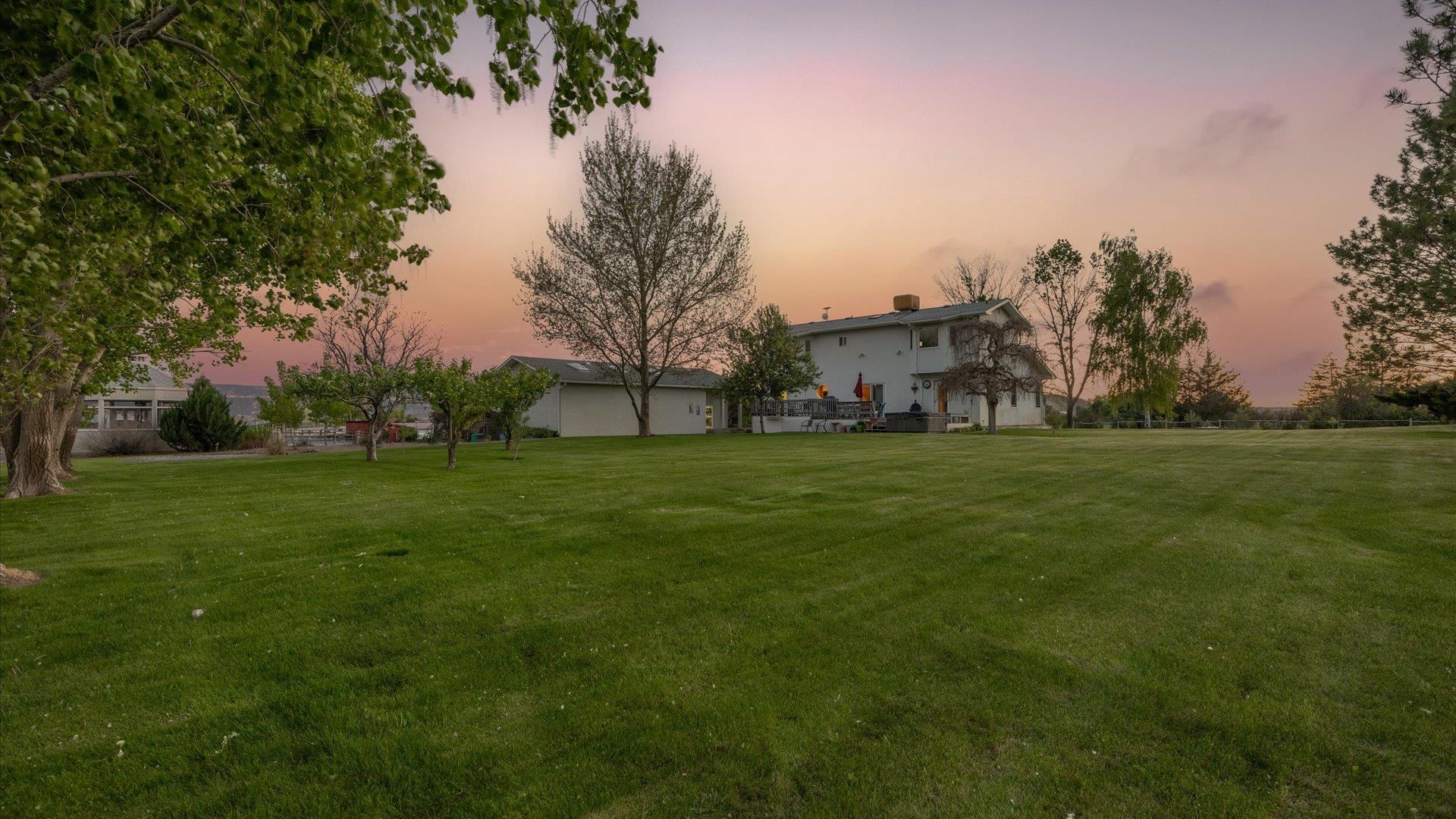 1456 17 Road Fruita, CO 81521 - Photo 32 of 42 a view of a grassy field with trees