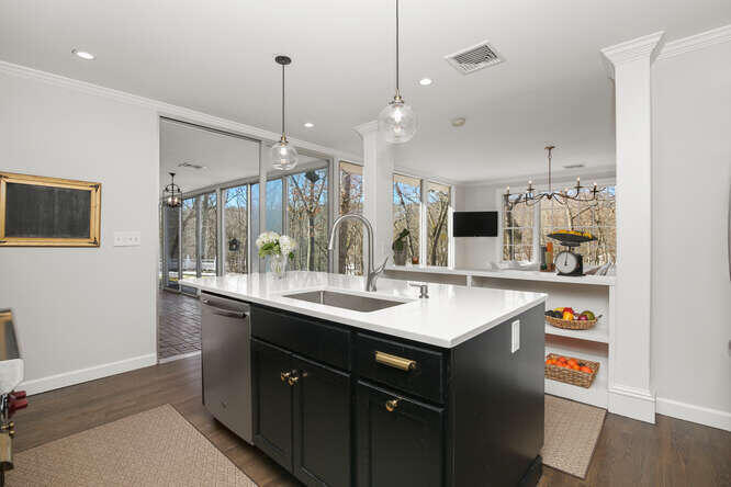 67 Hickok Road New Canaan, CT 06840 - Photo 13 of 56 Kitchen from Laundry room entrance