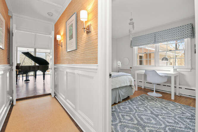 67 Hickok Road New Canaan, CT 06840 - Photo 40 of 56 a bedroom with furniture and a window