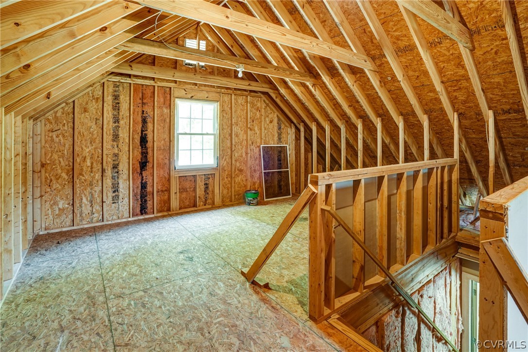 5221 Windsor Road Sandston, VA 23150 - Photo 26 of 38 3rd Floor Unfinished Square Footage