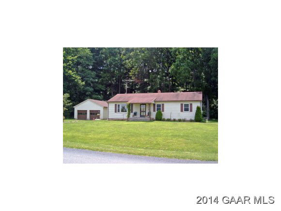 524 Free Mason Run Road Mount Solon, VA 22843 - Photo 1 of 1 a view of a house with a yard table and chairs