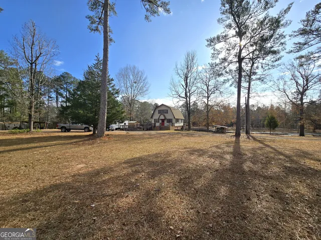 a view of yard with tree