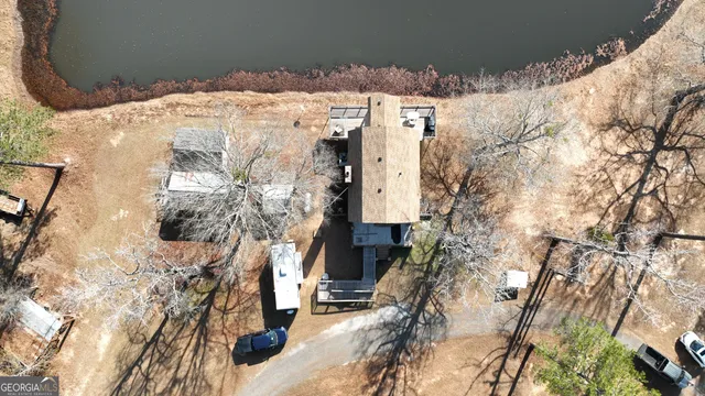 a backyard of a house