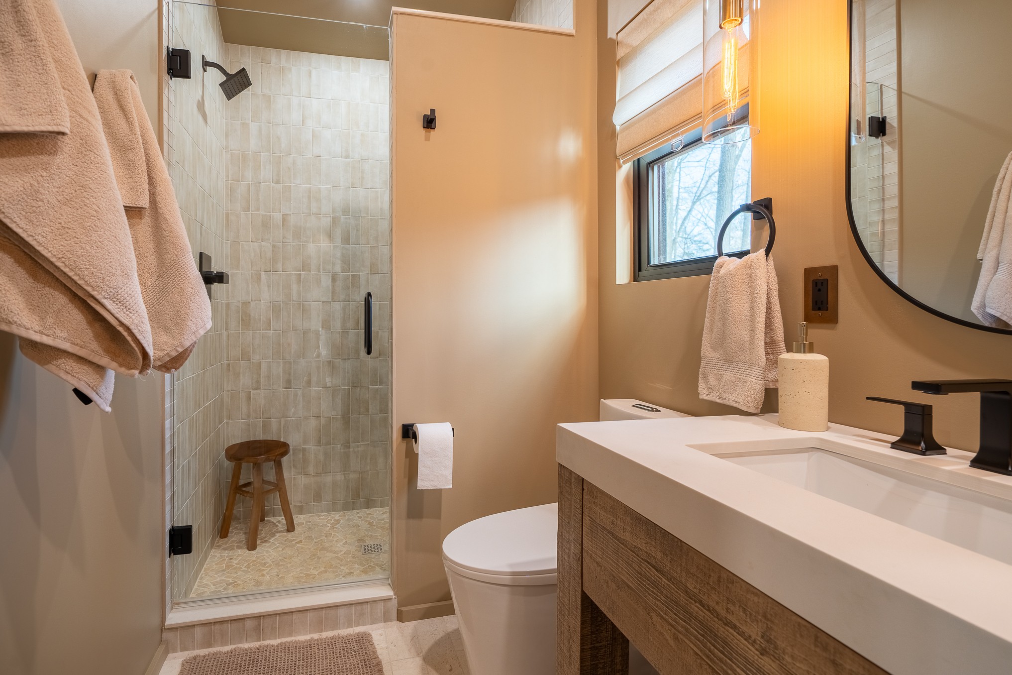 1545 Blue Springs Road Sparta, TN 38583 - Photo 41 of 99 a bathroom with a sink a toilet and shower