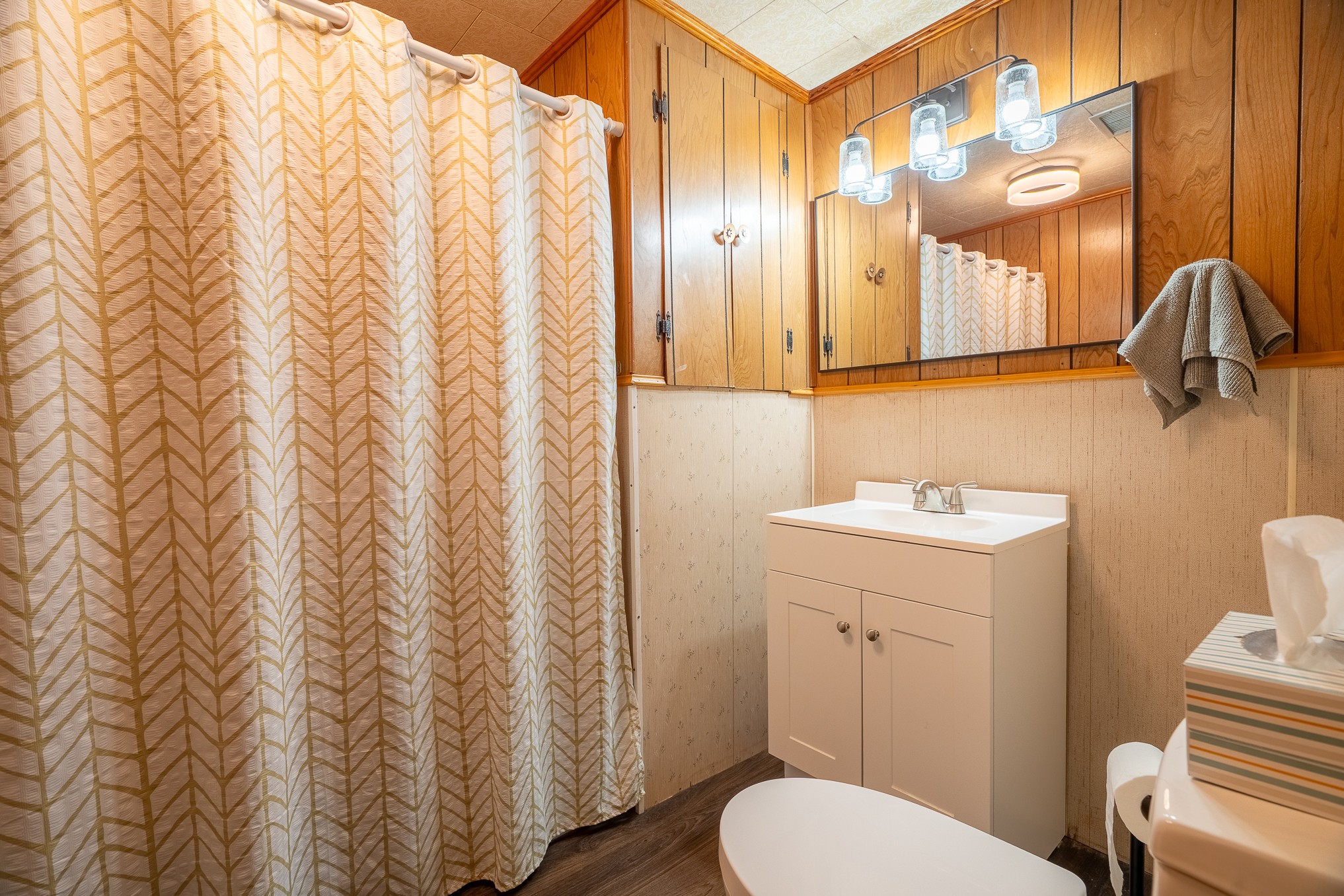 1545 Blue Springs Road Sparta, TN 38583 - Photo 74 of 99 a bathroom with a sink toilet and shower