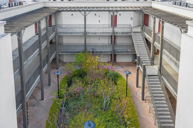 a view of balcony with outdoor space