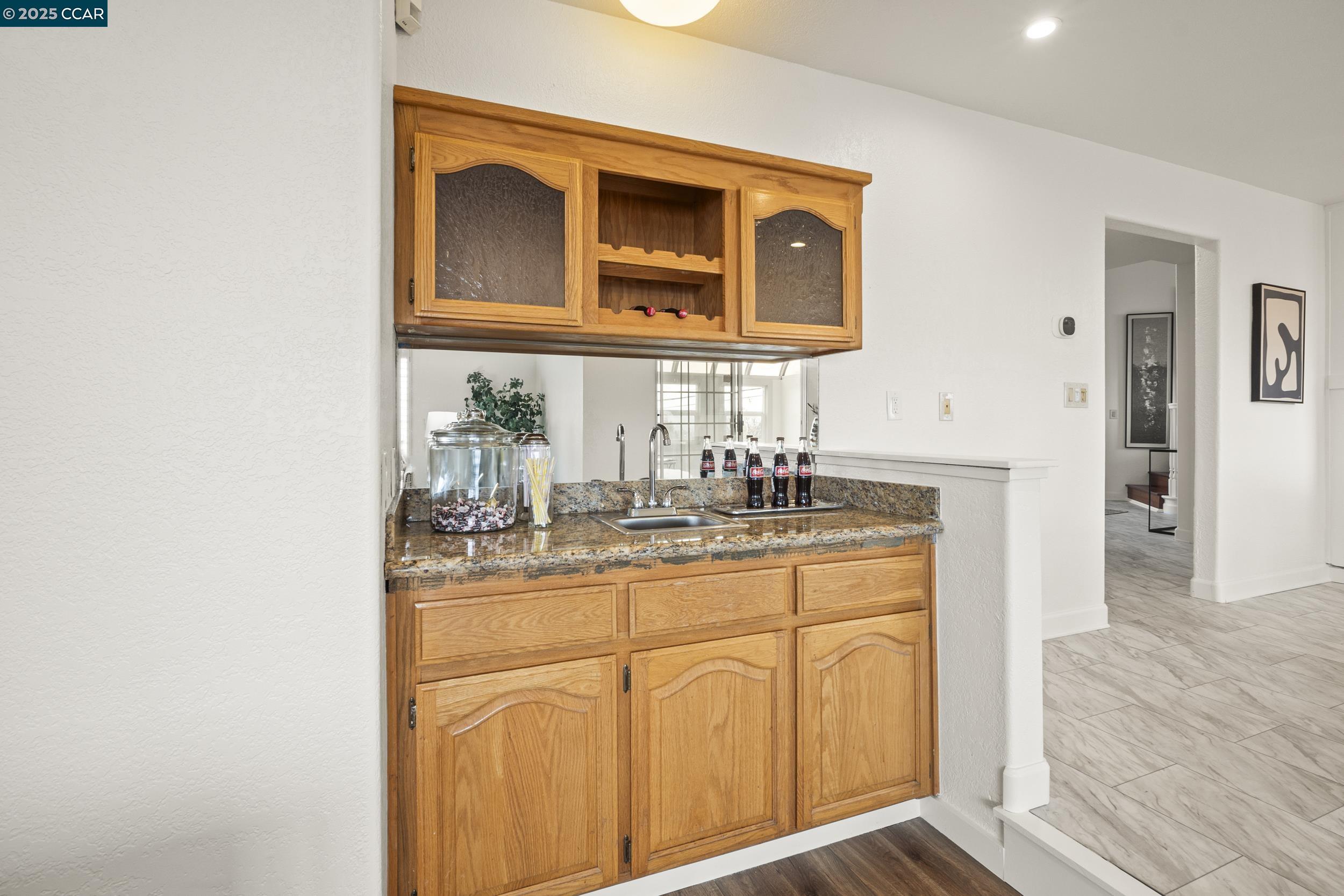 419 Clark Drive Vallejo, CA 94591 - Photo 15 of 39 a bathroom with a sink and a mirror