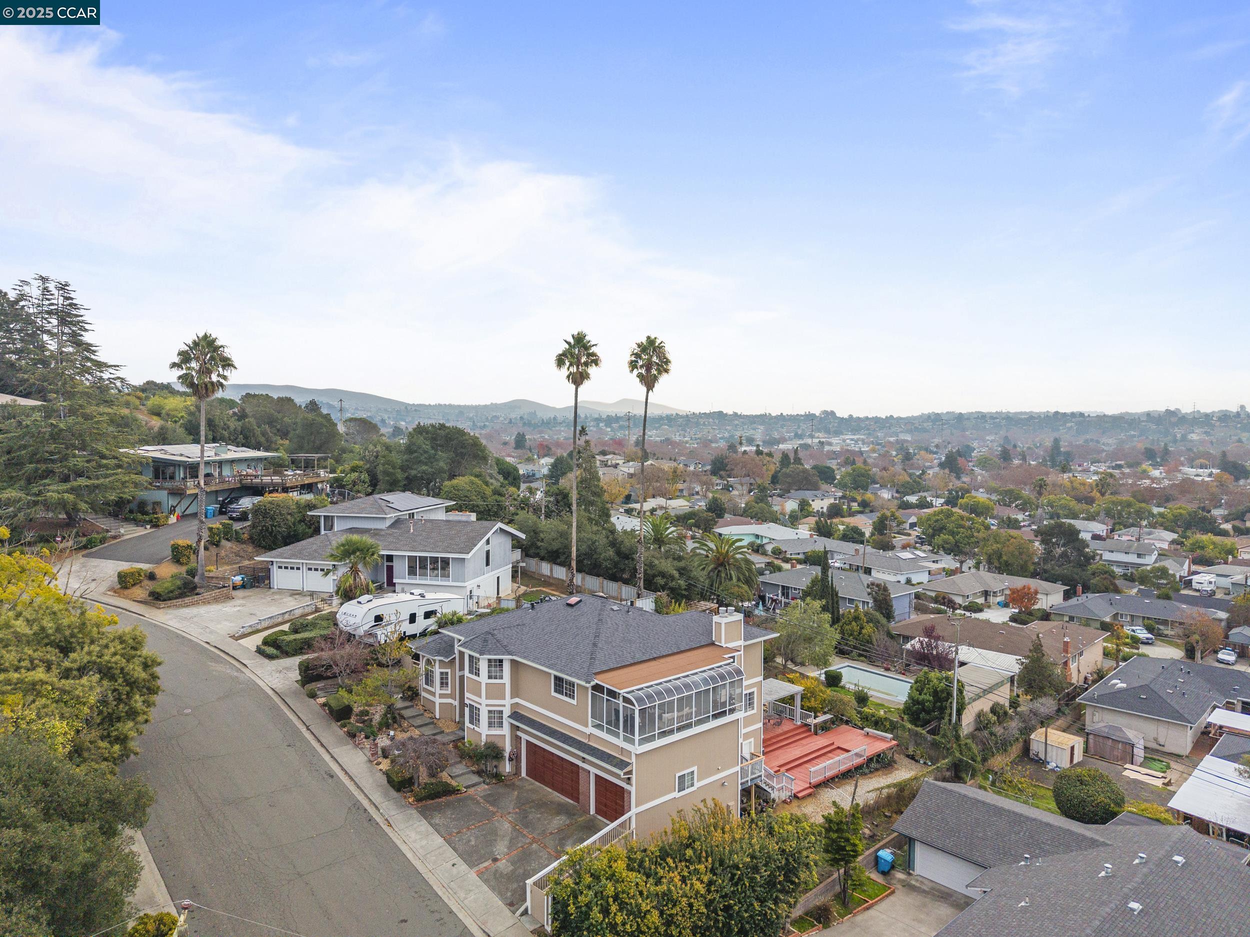 419 Clark Drive Vallejo, CA 94591 - Photo 36 of 39 an aerial view of a city