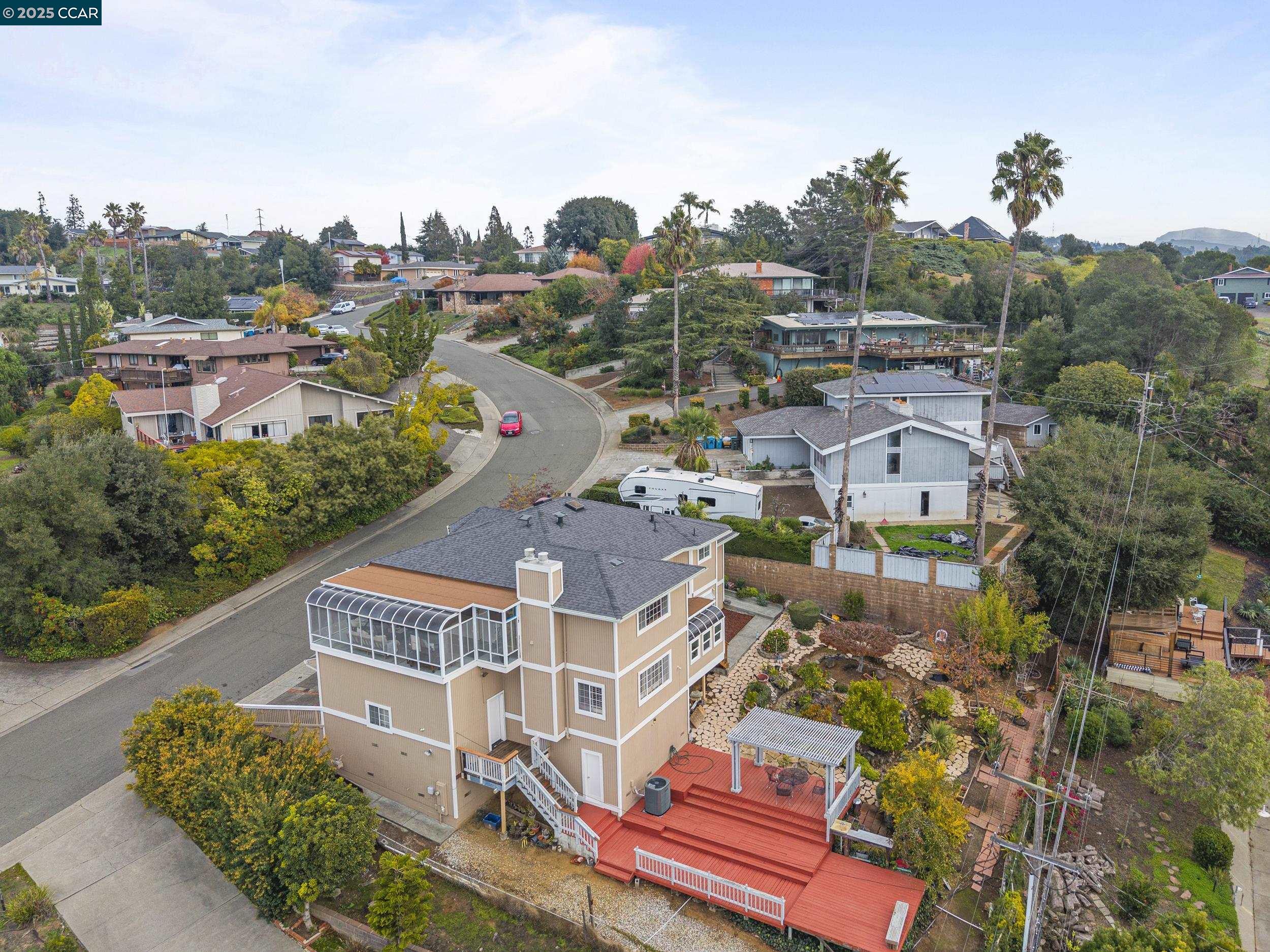 419 Clark Drive Vallejo, CA 94591 - Photo 37 of 39 an aerial view of multiple house