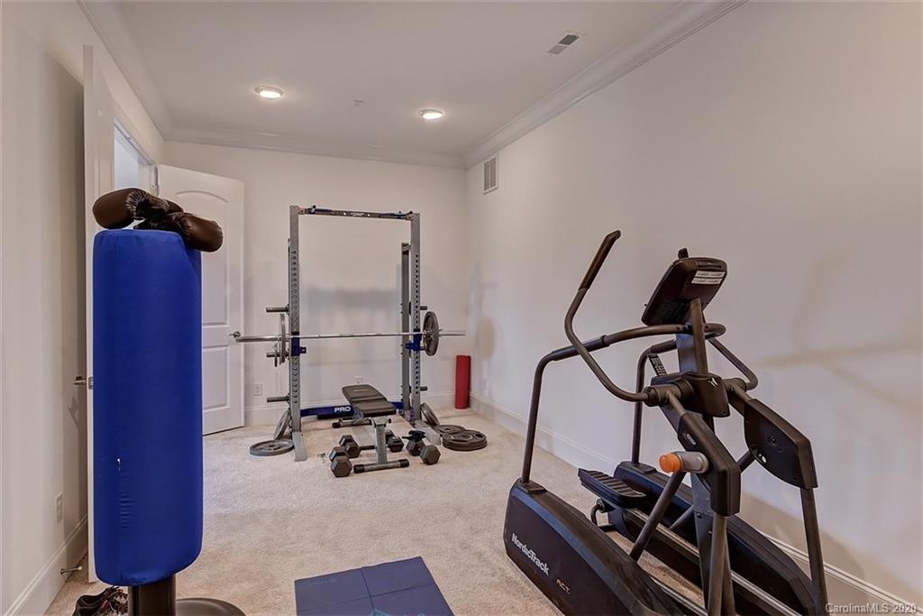 2227 Watermark Point Place Fort Mill, SC 29708 - Photo 36 of 43 a view of a room with gym equipment