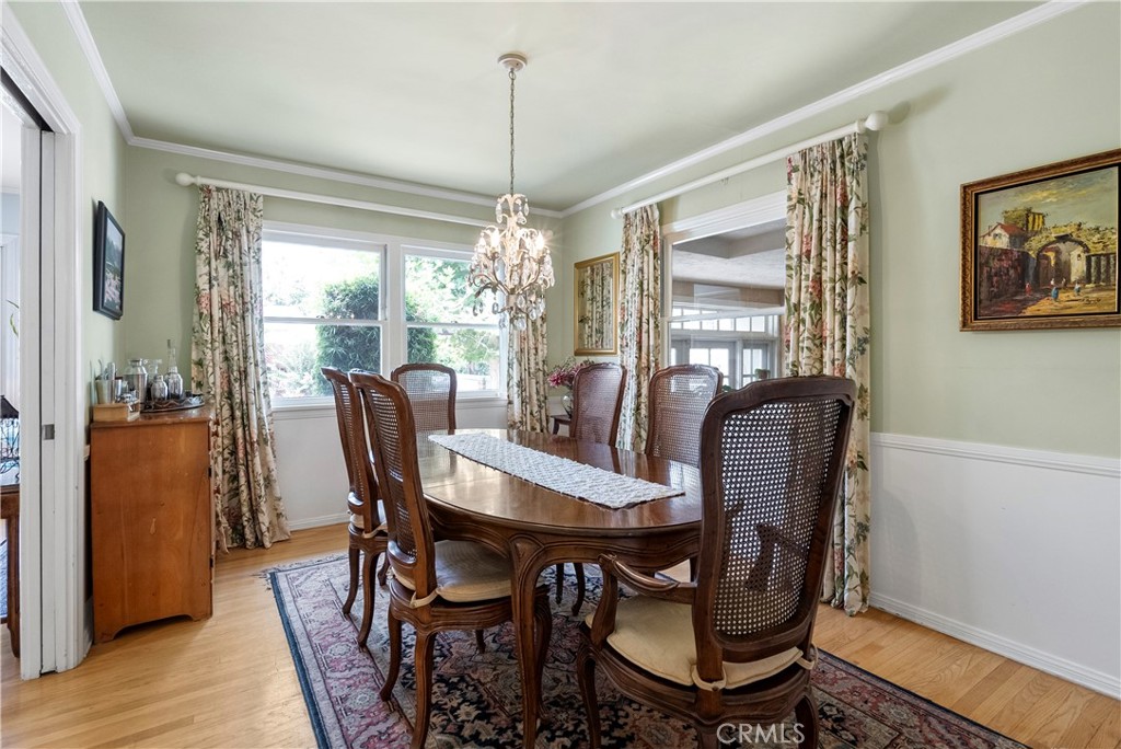 5407 Telefair Way Riverside, CA 92506 - Photo 6 of 35 a view of a dining room with furniture window and wooden floor